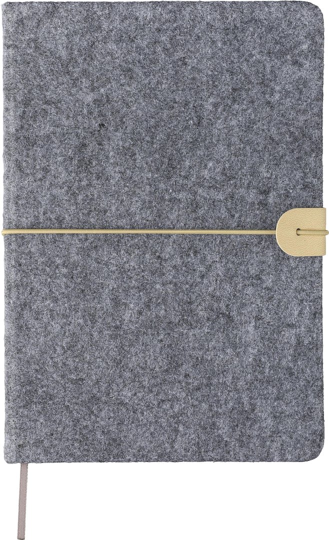 Notizbuch aus recyceltem Filz (A5) Trudin