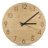Wanduhr Bambus Lüzzat
