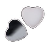 Lippenbalsam in Flacher metallischer Herzformdose Benini