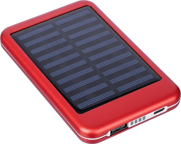 Aluminium Solar-Powerbank Buori