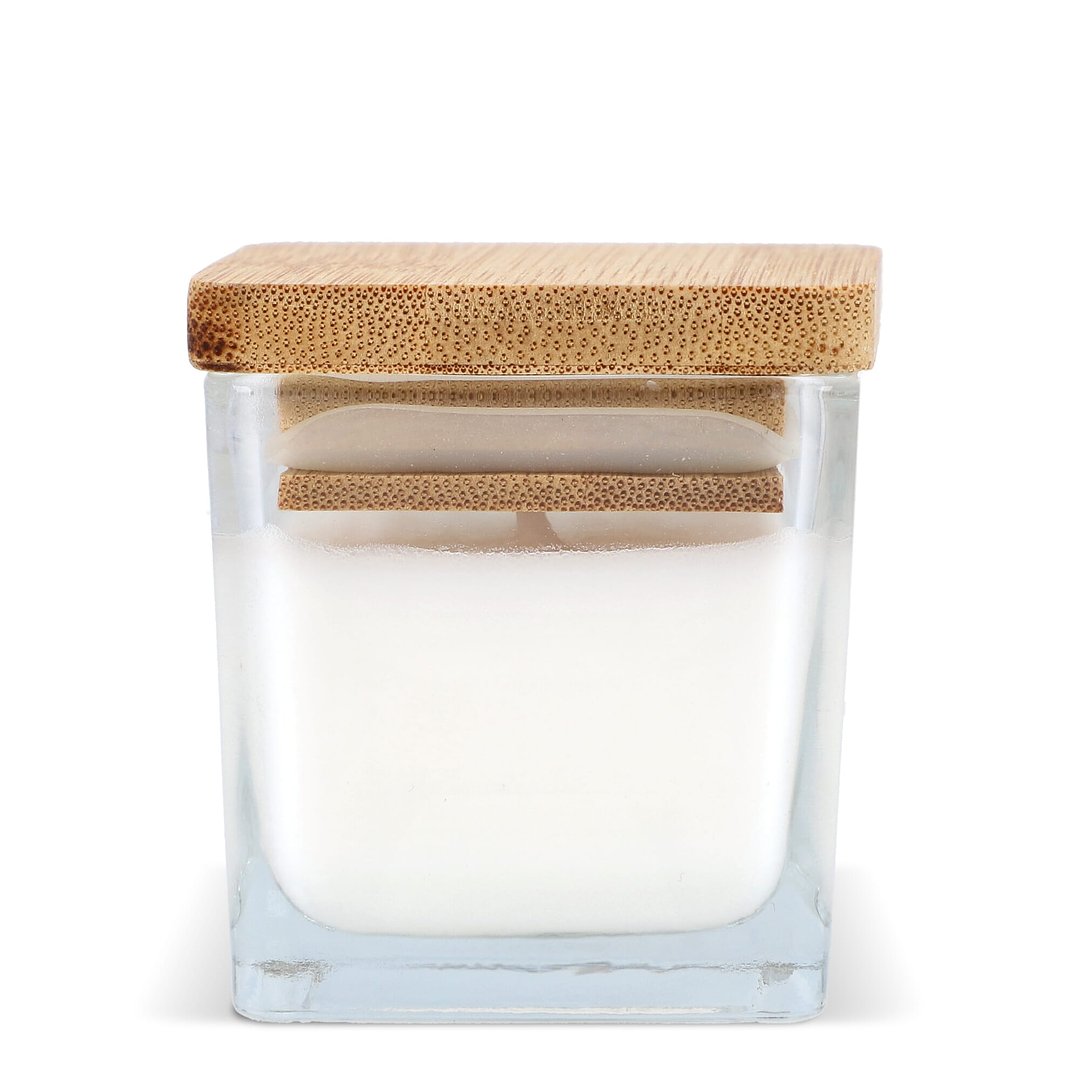 Chakra Kerze auf pflanzlicher Basis im Glasgefäß Utzi