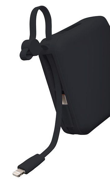 Recycelte ABS-Powerbank Neli