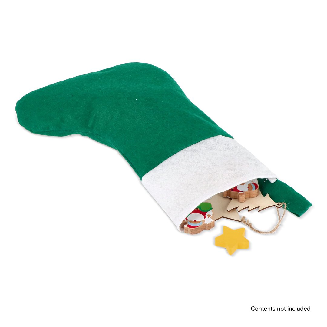 Weihnachtsstrumpf aus Filz 43cm Lüzzi