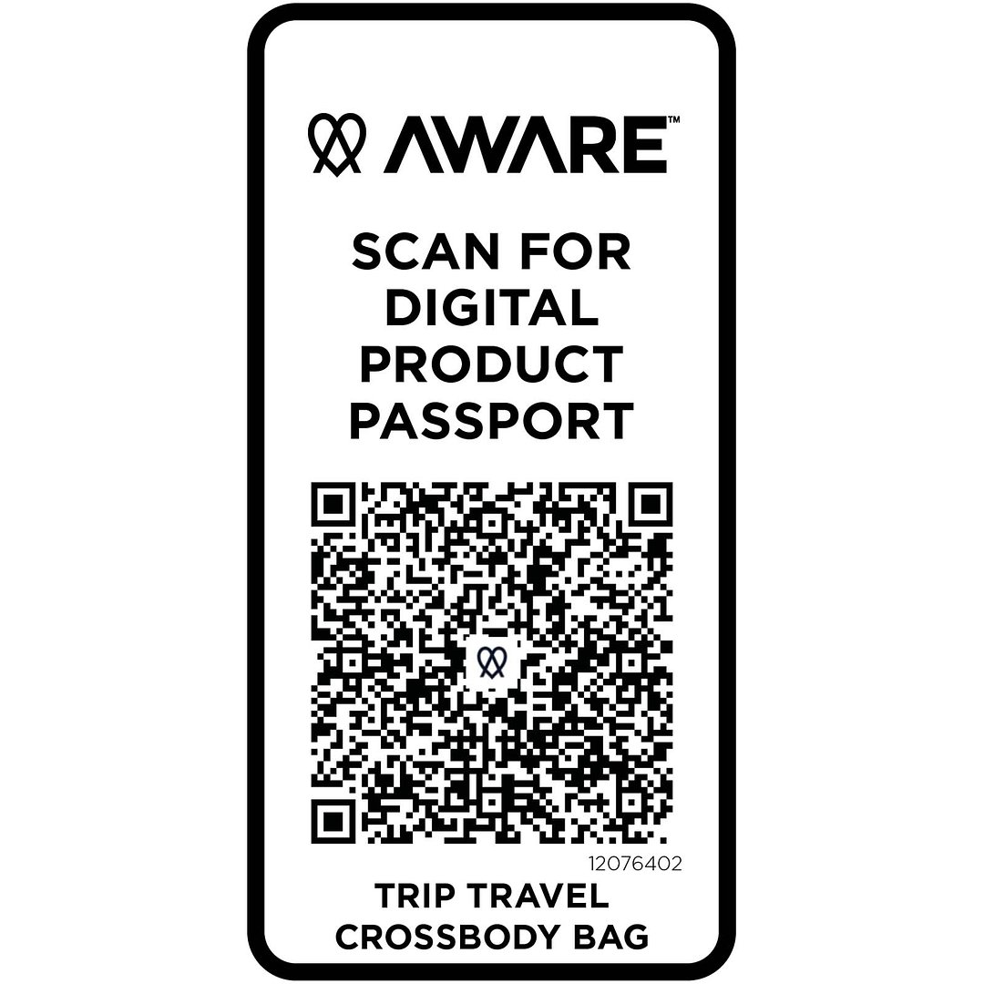 Aware™ Recycelte Reisetasche mit Schultergurt 1 L - Corschan