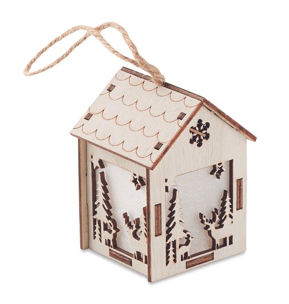 Anhänger Haus mit Licht Altix