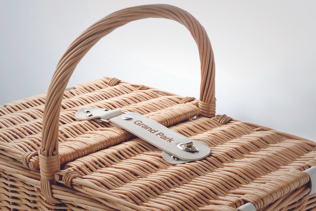 Picknickkorb aus Korbweide Leycieri