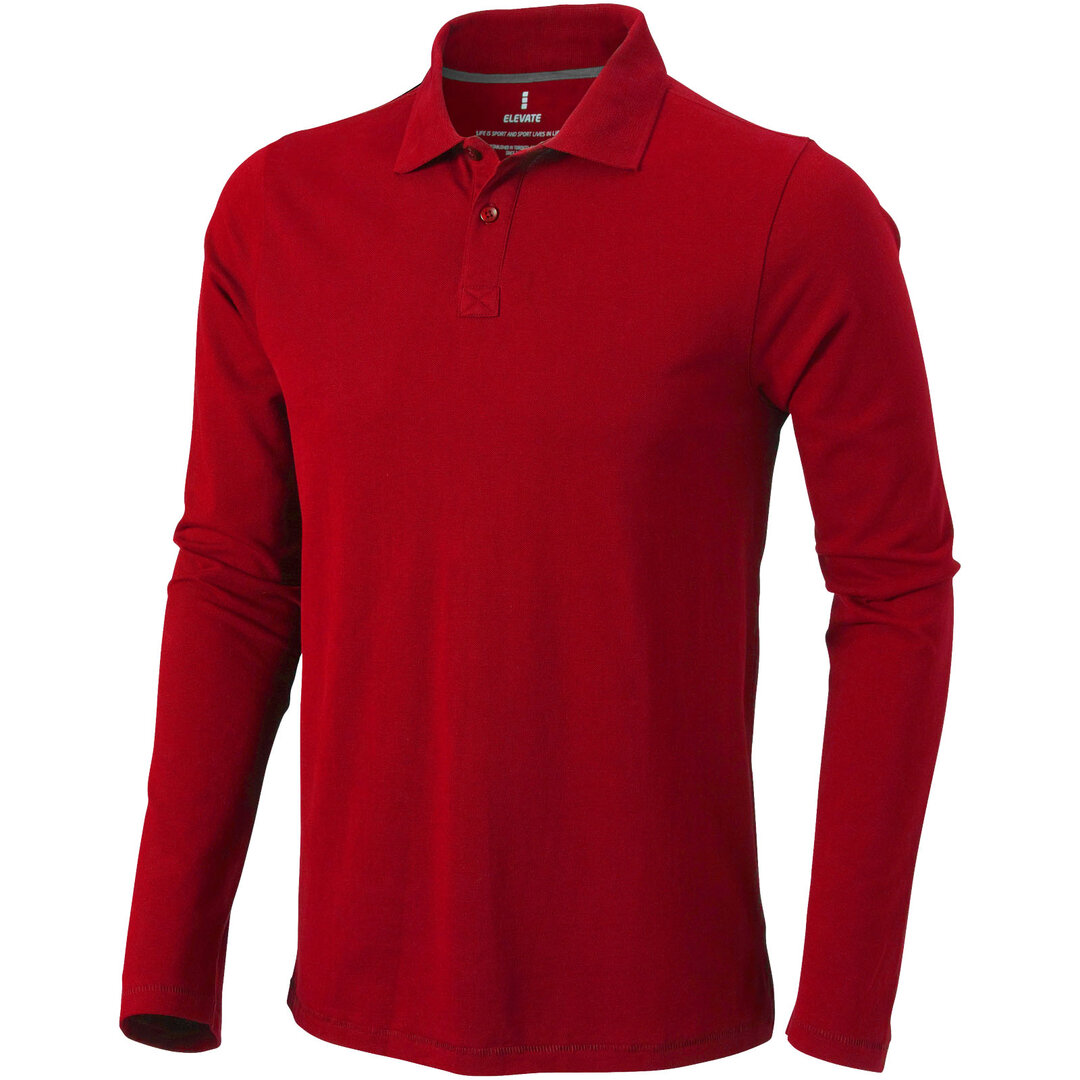 Langarm Poloshirt für Herren - Badalbi