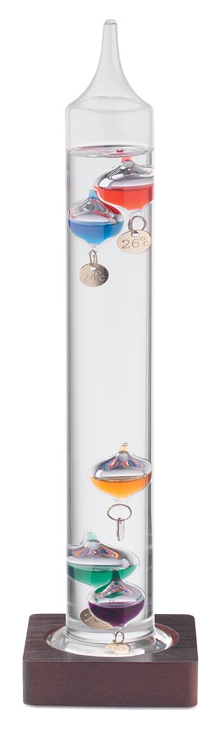 Galileo Thermometer Glas 28cm Dorscin