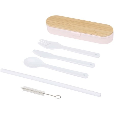 Besteckset mit Bambusdeckel - Aitlinata