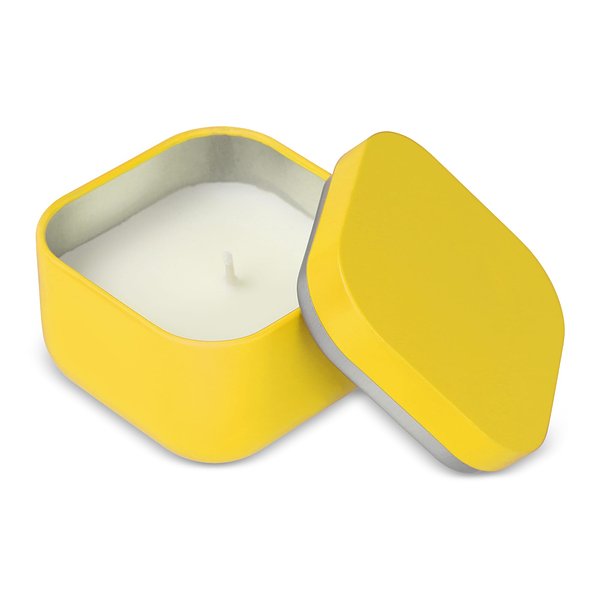 Ananda Duftkerze auf pflanzlicher Basis in recycelter Dose Rudico