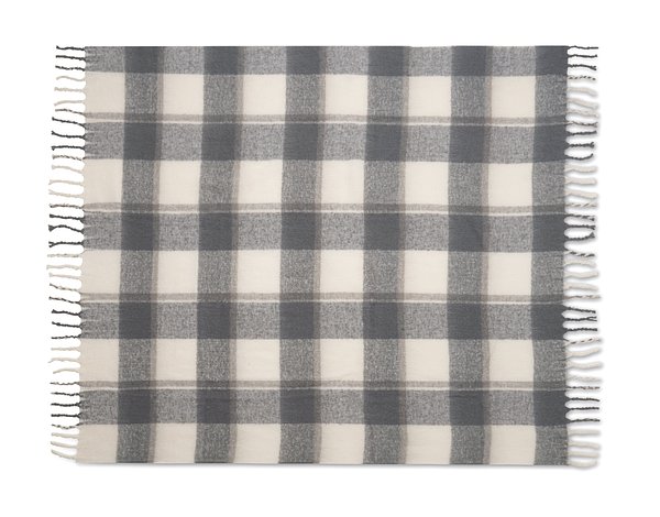 Karierte Mohair-Decke Nathli