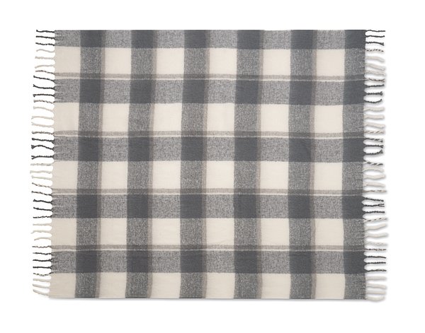 Karierte Mohair-Decke Nathli