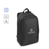 Laptop-Rucksack aus 600D, recyceltem Polyester, HD mit wasserabweisender Beschichtung und Innenfutter aus 900D recyceltem Polyester 17.3“ Corlieria