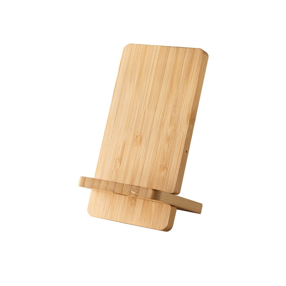 Kabelloses Ladegerät aus Bambus Loldinata