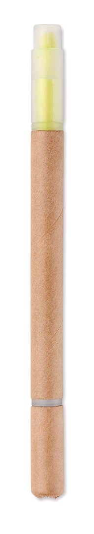 Kugelschreiber mit Textmarker Mirita