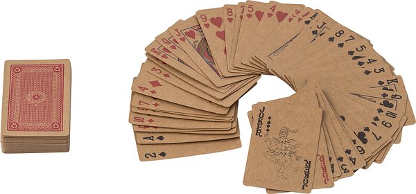 Kartenspiele aus recyceltem Papier Raminat