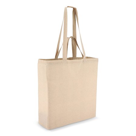 Tragetasche aus Baumwolle OEKO-TEX® 38 x 10 x 42cm 140g/m² Lüthlat
