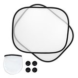 Sonnenblende, 2er-Set mit Etui Sublimation Doldivrs