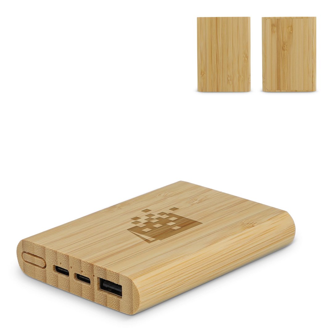 Powerbank Bamboo 5000 mAh Elitan
