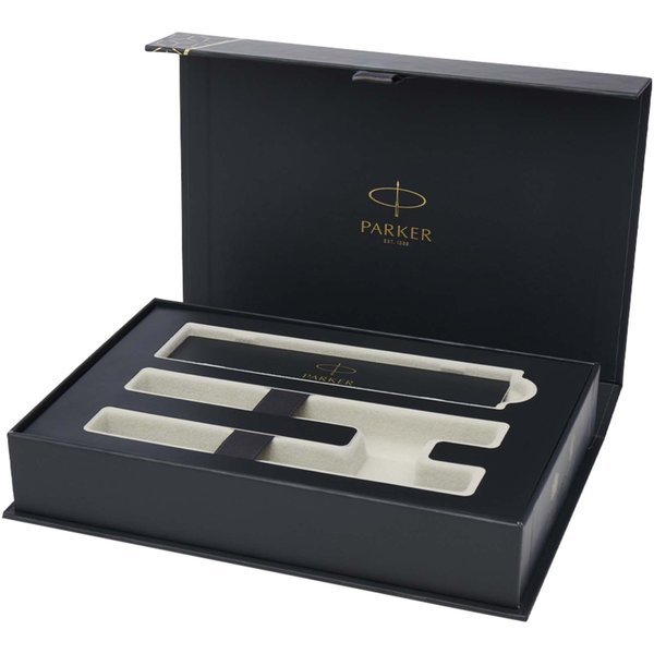IM Essentials Rollerball und Kugelschreiber Set – schwarz - Emmars