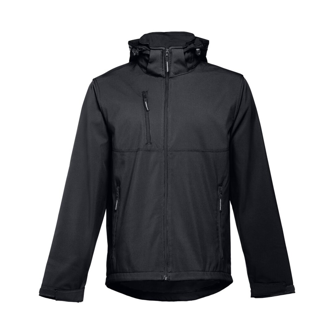 Herren SoftShell, mit abnehmbarer Kapuze Minatin