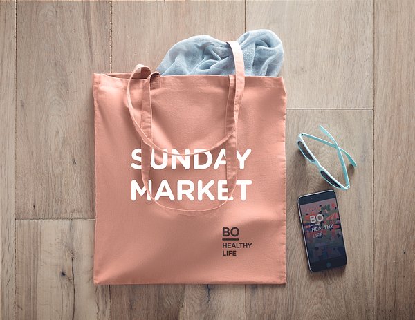 Organic-Cotton Einkaufstasche Beatia