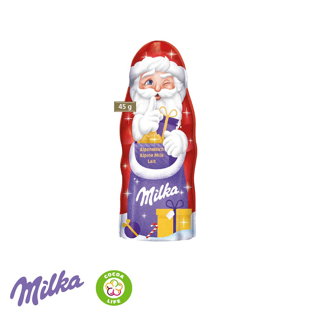 Milka Weihnachtsmann, 45 g