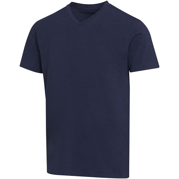 Kurzärmeliges T-Shirt V-Ausschnitt aus 200 g/m² Bio Baumwolle (OCS), unisex - Benina