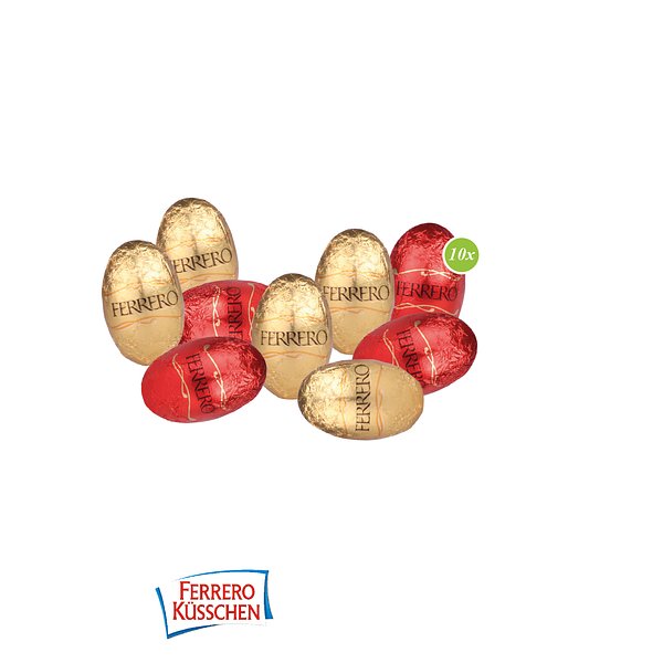 3D Präsent „Häschen“ mit Ferrero Küsschen Ostereier