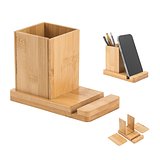 Schreibtischset mit Handyhalter und Becher Feris