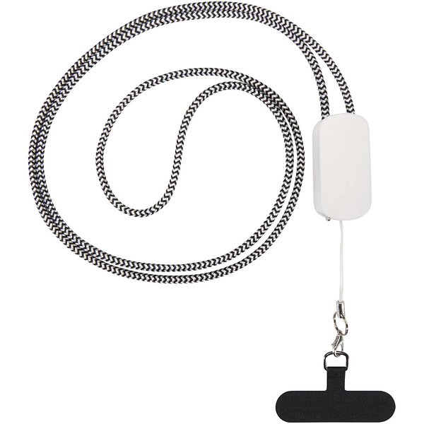 Smartphone Lanyard aus recyceltem Kunststoff mit 27 W 5-in-1 integriertem Kabel - Joven