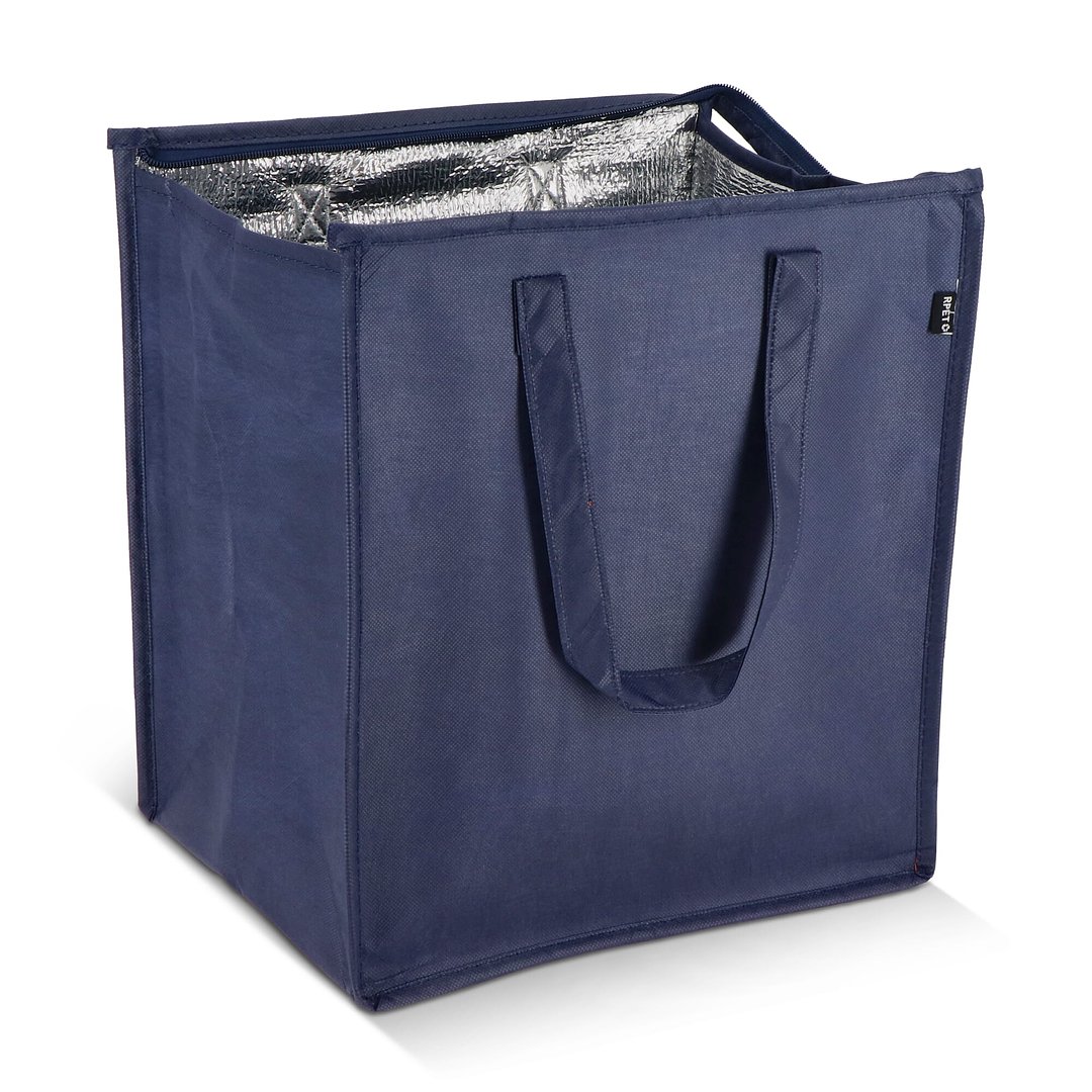 R-PET Kühltasche Non Woven 33x 25,5 x 37cm 75g/m² Stiana