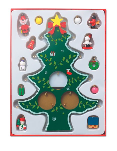 Weihnachtsbaum aus Holz Inele