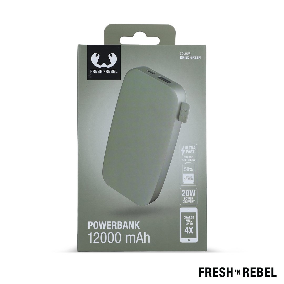 Powerbank 12.000mAh USB-C Ultra Fast Charging 20W Steivat