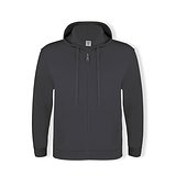 Erwachsene Sweatshirt mit Kapuze + Reißverschluss "keya"