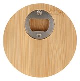 Untersetzer und Flaschenöffner aus Bambus Rudesco