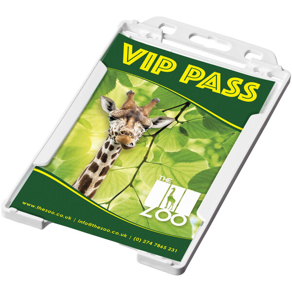 Kartenhalter aus recyceltem Kunststoff - Waran