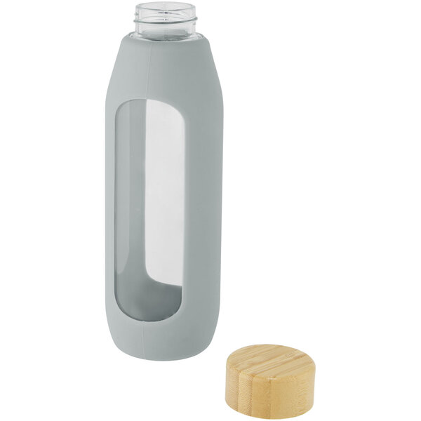 600 ml Flasche aus Borosilikatglas mit Silikongriff - Mascha