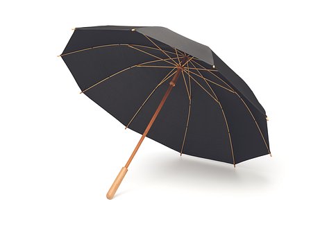23,5" RPET/Bambus Regenschirm Nolfrs