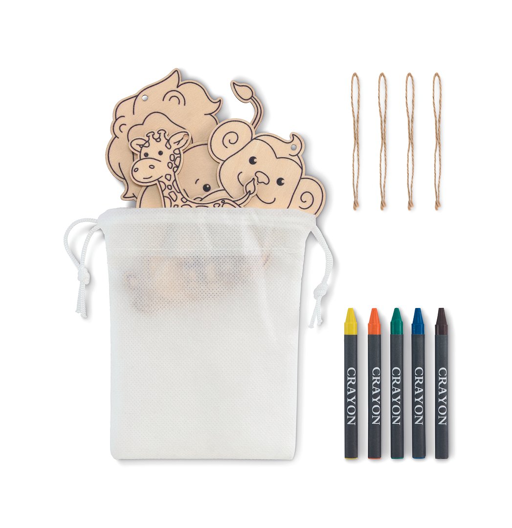 Holzanhänger-Set Buoldivis