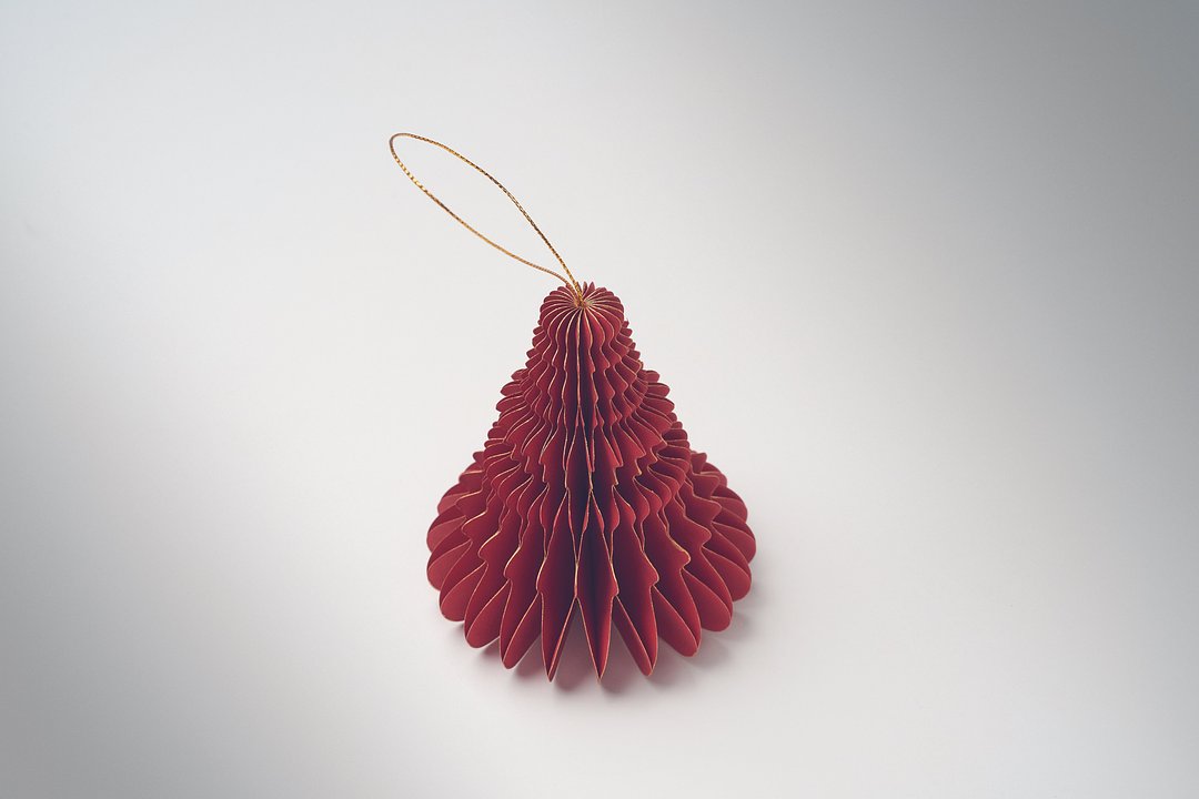 Weihnachtsschmuck aus Papier Nollita