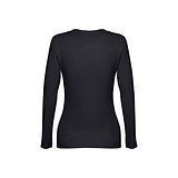 Langärmeliges tailliertes T-Shirt für Frauen aus Baumwolle Urillf