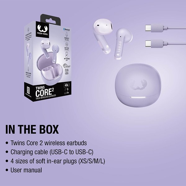 Twins Core 2 In-Ear-Kopfhörer Nettat