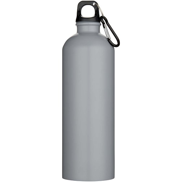 750 ml matte RCS-zertifizierte, einwandige Trinkflasche aus recyceltem Edelstahl mit Karabinerhaken - Nolfenas