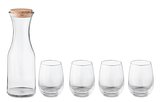 Set aus recyceltem Glas Trudivrg