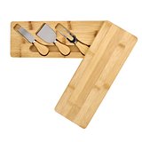 3er Bambus-Käse-Servier-Set Loldin