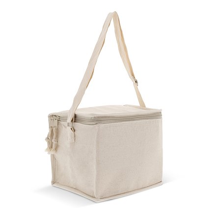 Kühltasche mit einer Ausssenhülle aus Baumwolle 22x18x18cm Giulf