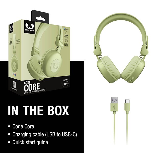 Code Core-Wireless on-ear Headphone Inatiana