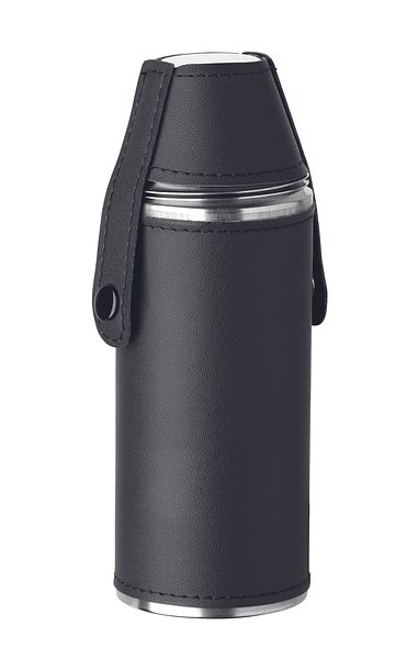 Flasche mit Schnapsbechern Dold