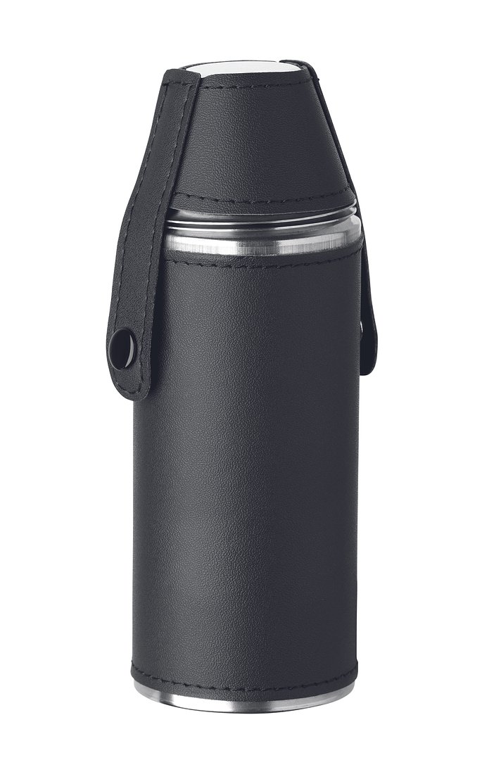 Flasche mit Schnapsbechern Dold